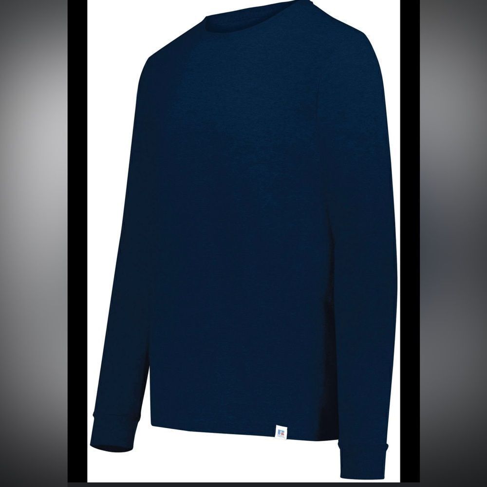 Russell Athletic Oxford Crewneck T-Shirt Navy XL